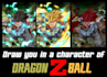 draw you in style dragon ball