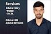 fast typing and good in data entry