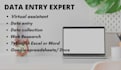 be your VA for data entry