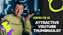 design eye catching youtube thumbnails