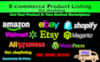 do amazon to doba and ebay  store management