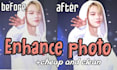 enhancing photo in clean way