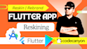 reskin app, flutter android app, install php website, codecanyon