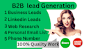do b2b lead generation, linkedin and lead generation,email