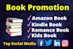 do promote your book, amazon book, kindle book, and ebook