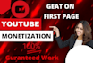 do complete youtube channel monetization in 30 days