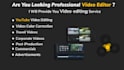 do professional video editing and deliver  fast