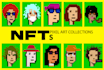 draw custom crypto punk style nft art collections