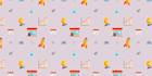 create emoji pattern designs