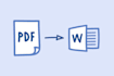 do conversion from image or pdf or ebook to word