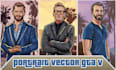 create perfect portrait vector in gta v style