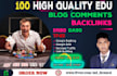unique 100 high quality edo blog comments backlinks