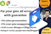 fix google merchant center with update way