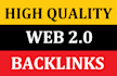 add 100 web 2 0 backlink for your website
