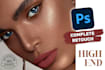 do high end skin retouching and beauty photo editing