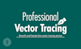 do vector tracing logo, vectorize image, raster to vector