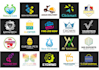 professional to design flat or versatile logo