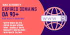 find expire domain with high quality backlinks