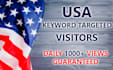 send to organic traffic to your website