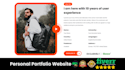 do personal portfolio website or resume  website