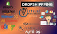 manage ebay store and experienced VA