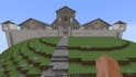 make a farm or a building in minecraft