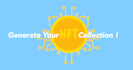 generate your nft art collection