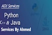 assist you in python, java and cpp