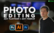 do any photo and image editing with photoshop, illustrator