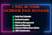 be your facebook page manager