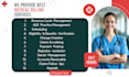 do medical billing, eligibility verification, payment posting, coding, follow up