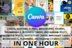 design canva instagram templates and post for your brand