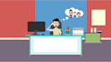 make commercial and residential locksmith services 2d animated promo video