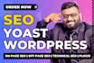 optimize wordpress yoast seo on page service for website ranking