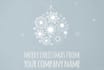 create a beautiful christmas greetings animation
