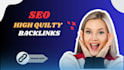 create da 90 plus SEO dofollow manual backlinks
