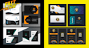 do professional modern minimalist luxury business card or visiting card design