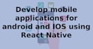 mobile application development using react native