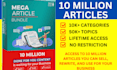 give 10million mega article bundle