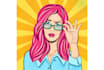 draw comic pop art style portrait from photo