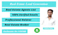 find real estate agents, broker and relators email list