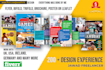 create beautiful a3 a4 a5 a6 flyers and posters design