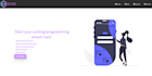 create a professional front page