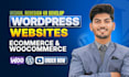 do custom wordpress website development and ecommerce website design
