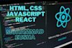 develop the front end of your website using react js