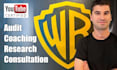 be your professional youtube coach and consultant