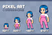 draw pixel art for you