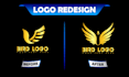 creatively redesign, edit, or update your logo