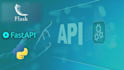 develop dynamic web app, rest API using python flask or fastapi