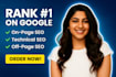 do onpage and technical seo for your website